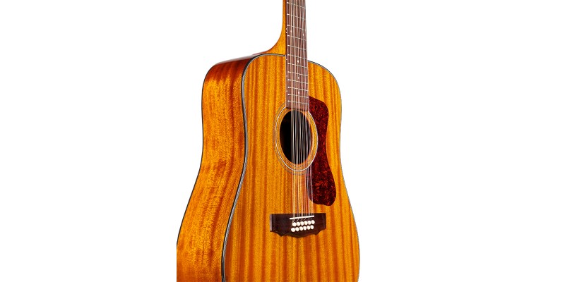 Guild D-1212 Dreadnought 12 String Acoustic Guitar, Natural | Gear4music