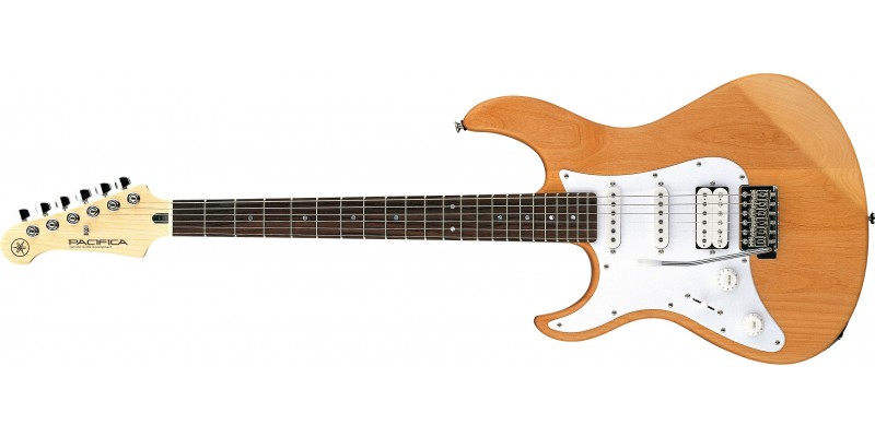 Yamaha-Pacifica-112JL-Yellow-Natural-Satin-Front