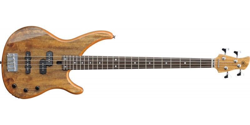 Yamaha TRBX174EW Transparent Natural 4 String Bass Guitar