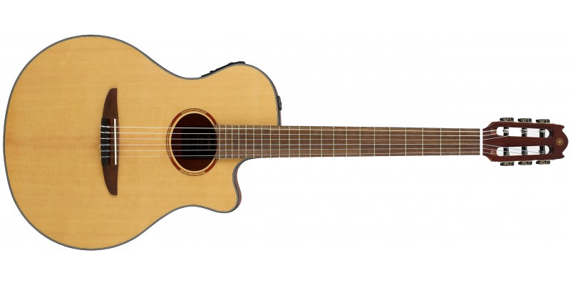 Yamaha NTX1 Natural Electro Nylon String Guitar Front