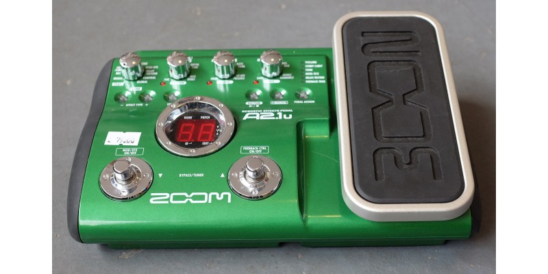 Zoom A2.1u Acoustic Effects Pedal Second Hand
