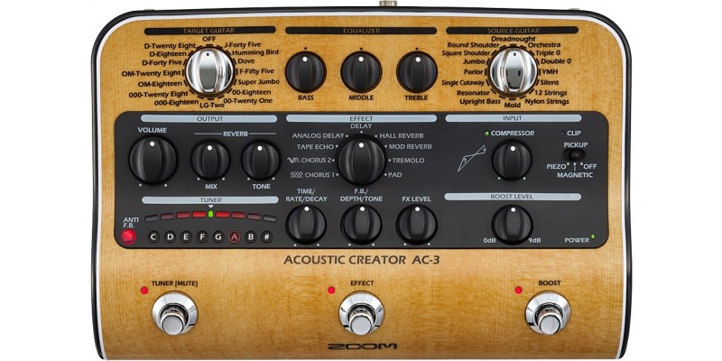 Zoom AC-3 Acoustic Creator