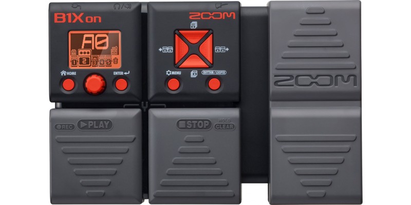 Zoom B1Xon Bass Multi Effects Pedal 