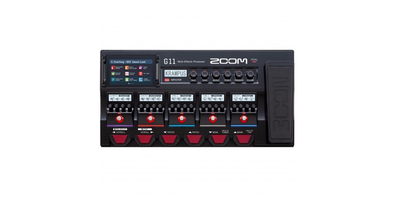 Zoom G11 Guitar Multi-Effect Processor - Guitar.co.uk