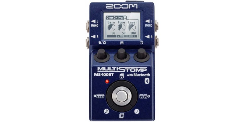 Zoom MS-100BT Bluetooth Guitar Effects Pedal