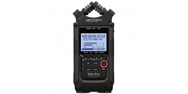 Zoom H4n Pro Black Front