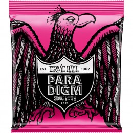 2023 Ernie Ball Paradigm Super Slinky Electric Guitar Strings 9-42 Gauge Front