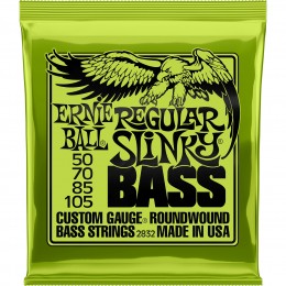 2832 Ernie Ball Regular Slinky Bass Strings Nickel Wound 50-105