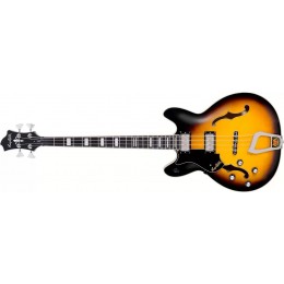 Hagstrom Viking Bass Left-Handed Tobacco Sunburst