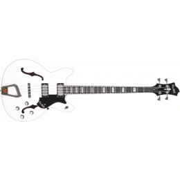 Hagstrom Viking Bass White