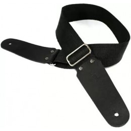 DSL 50POLY-BLACK Polypropylene Guitar Strap