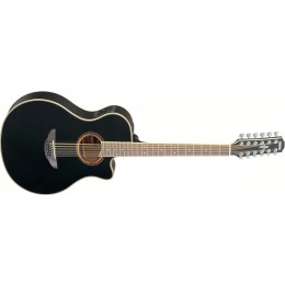 Yamaha APX700II-12 Black 12 string acoustic