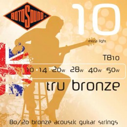 Rotosound TB10 Tru Bronze 10-50