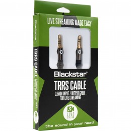 Blackstar TRRS 3.5MM Input/Output Cable for Live Streaming 1.8m Box