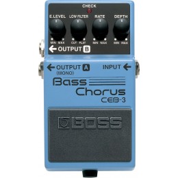 Boss CEB-3 Bass Chorus Pedal Front