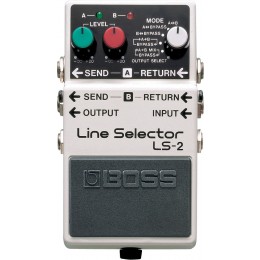 Boss LS-2 Line Selector Pedal Front