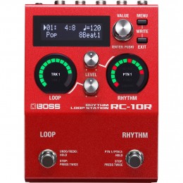 Boss RC-10R Rhythm Loopstation Pedal Front