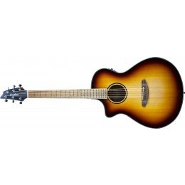 Breedlove Discovery S Concert Edgeburst CE Left handed Red Cedar Front