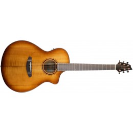 Breedlove Pursuit Exotic S Concert Amber CE Myrtlewood Front