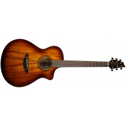 Breedlove Pursuit Exotic S Concert Tiger's Eye CE Myrtlewood Front