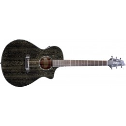 Breedlove Rainforest S Concert Black Gold CE African Mahogany Front