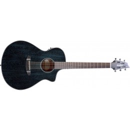 Breedlove Rainforest S Concert Midnight Blue African Mahogany Front