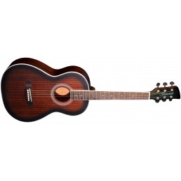 Brunswick BP200 Parlour Tobacco Burst Satin Front