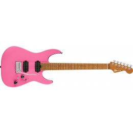 Charvel Pro Mod DK24 HH Dinky 2PT Caramelized Maple Bubblegum Pink