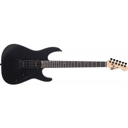 Charvel Pro-Mod DK24 HH HT E Ebony Fingerboard Satin Black Front