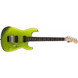 Charvel Pro-Mod San Dimas Style 1 HH FR E Lime Green Metallic Front