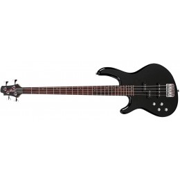 Cort Action Bass Plus Left Handed Black Front