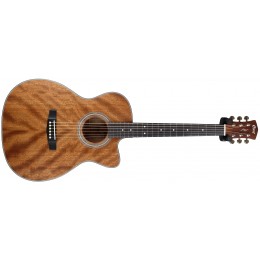 Cort Pure OCMF All-Solid Mahogany Electro-Acoustic With Gig Bag