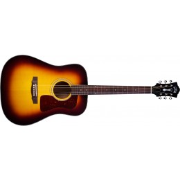 Guild D-40 Traditional Antique Sunburst Front