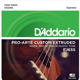 D'Addario EJ65S Pro-Arté Custom Extruded Soprano Ukulele