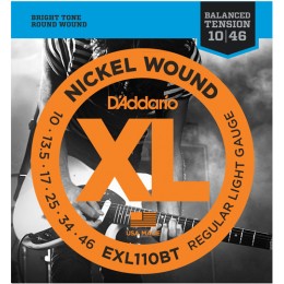 D'addario EXL110BT Electric Guitar Strings Balanced Tension