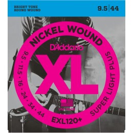 D'addario EXL120+ Electric Guitar Strings Super Light Plus