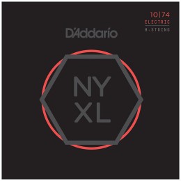 D'Addario NYXL1074 8 String Guitar Strings