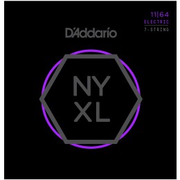 D'Addario NYXL1164 set of 7 Guitar Strings