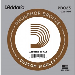 D'Addario PB023 Acoustic Phosphor Bronze String