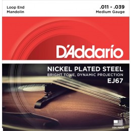 D'Addario EJ67 Nickel Mandolin Strings Medium