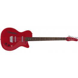 Danelectro-Vintage-'56-Baritone-Metallic-Red-Front