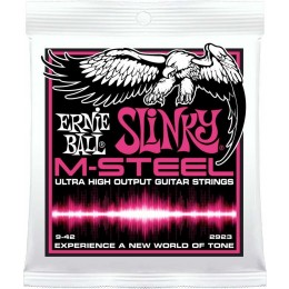 Ernie Ball M-Steel Super Slinky Electric Guitar Strings