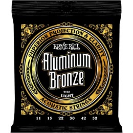 Ernie Ball Aluminium Bronze Strings Light 11-52