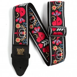 Ernie Ball Jacquard Guitar Strap Redbird Rising