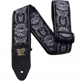 Ernie Ball Jacquard Guitar Strap Silver Orleans