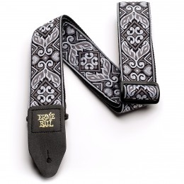 Ernie Ball Jacquard Guitar Strap Tribal Silver