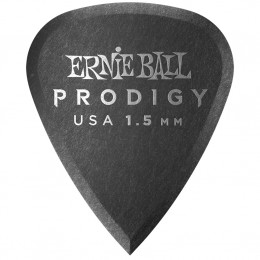 Ernie Ball Standard Prodigy Picks Black 1.5mm Bag of 6 Main