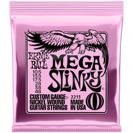 Ernie Ball Mega Slinky Nickel Wound Electric Guitar Strings 10.5-48 Gauge Front