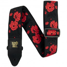 Ernie Ball Jacquard Guitar Strap Tango Rose