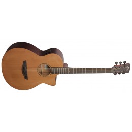 Faith FKVCD Naked Venus Cutaway Cedar & Mahogany Satin Front